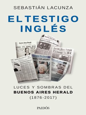 cover image of El testigo inglés